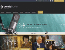 Tablet Screenshot of dennisburkeministries.relevantmade.com